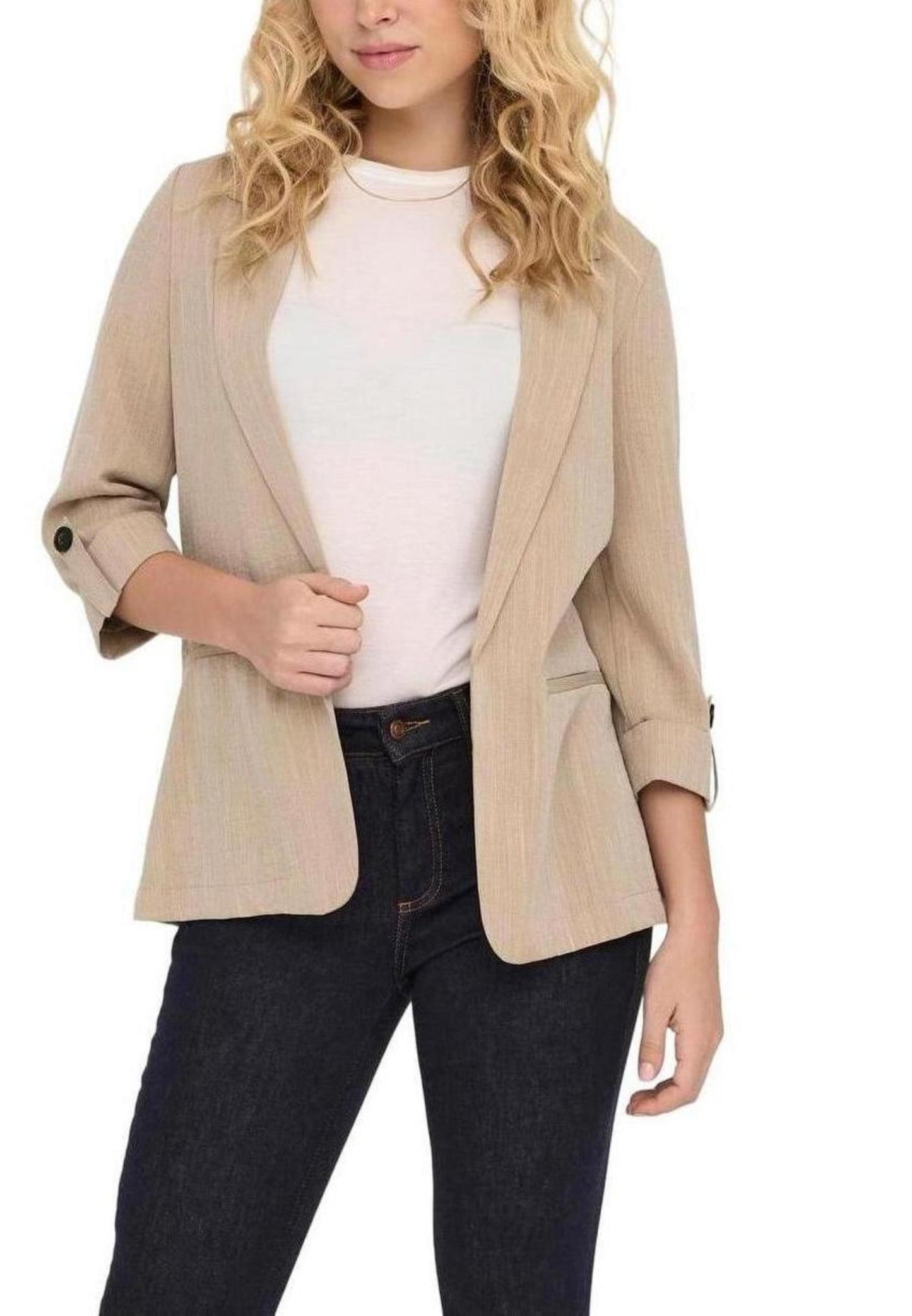 Only Giacca Donna Only 15308084 beige  beige