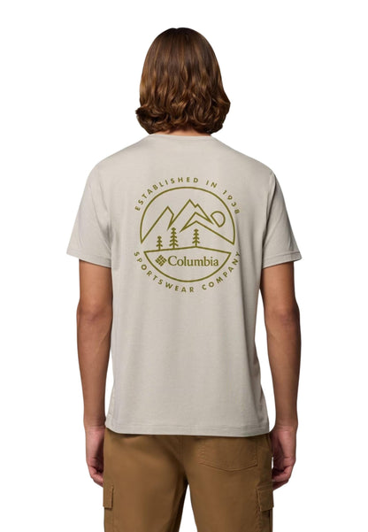 Columbia T-Shirt Uomo Columbia 2165081 beige  beige