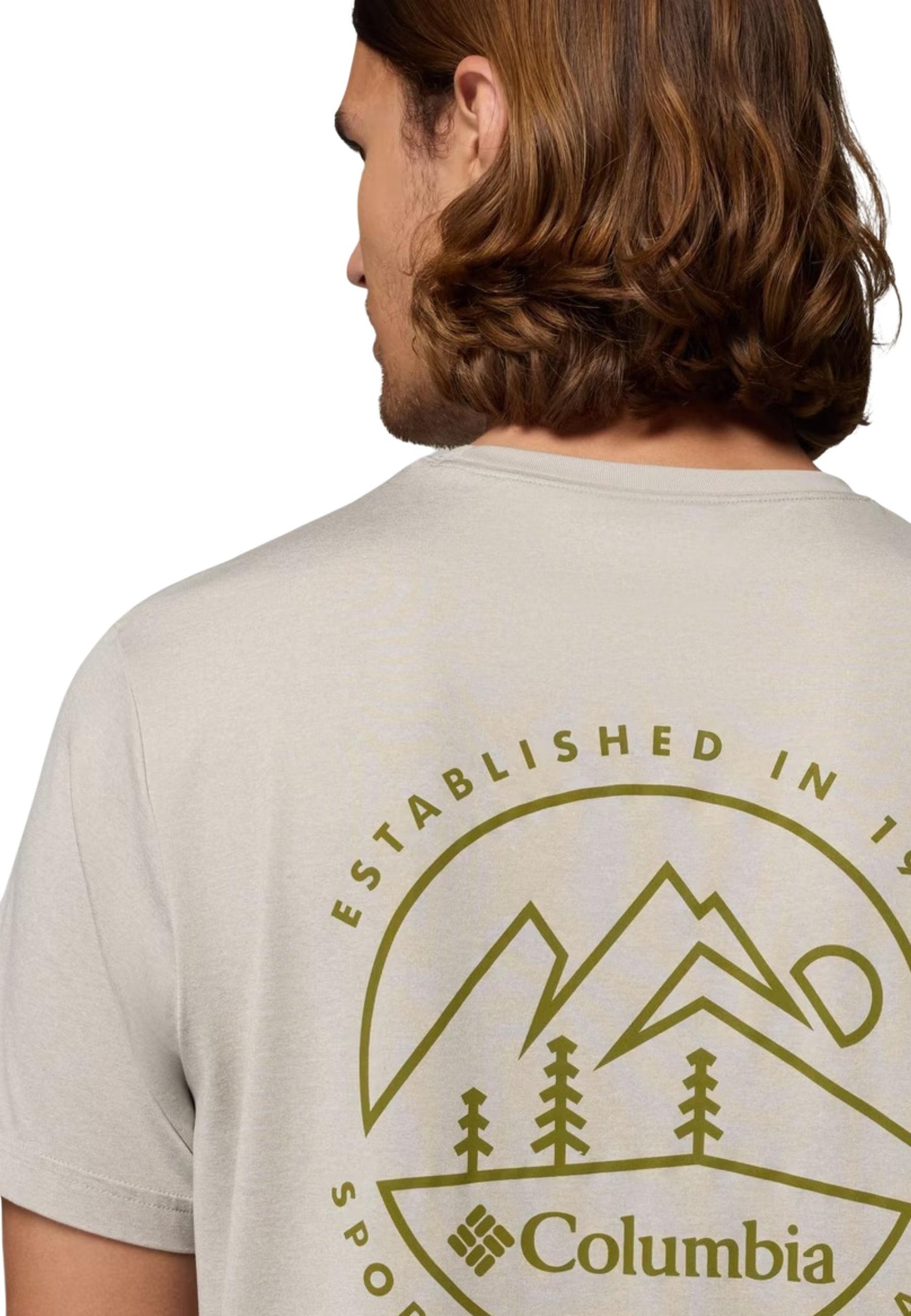 Columbia T-Shirt Uomo Columbia 2165081 beige  beige