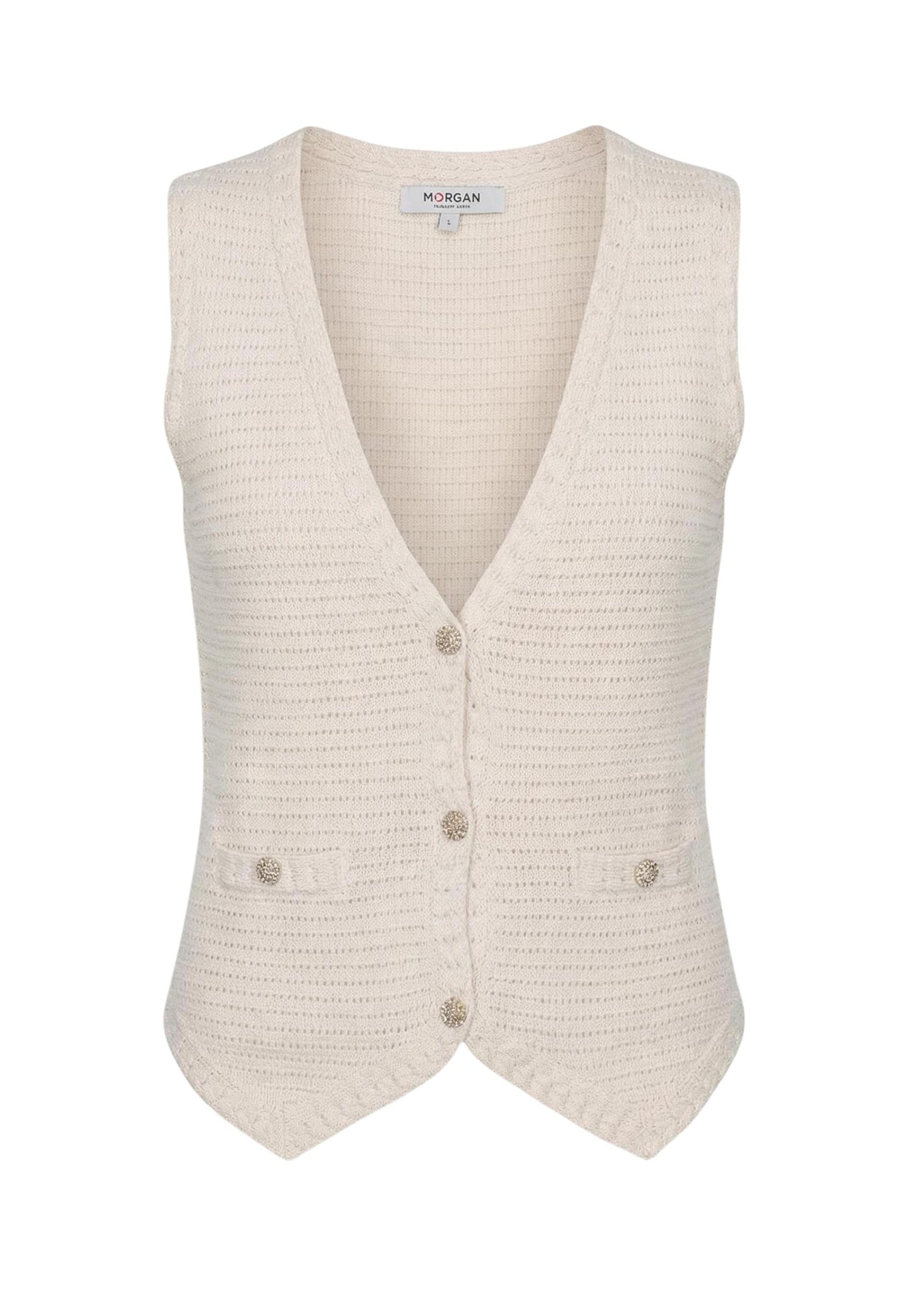 Morgan De Toi Gilet Donna Morgan De Toi 251-MGILET beige  beige