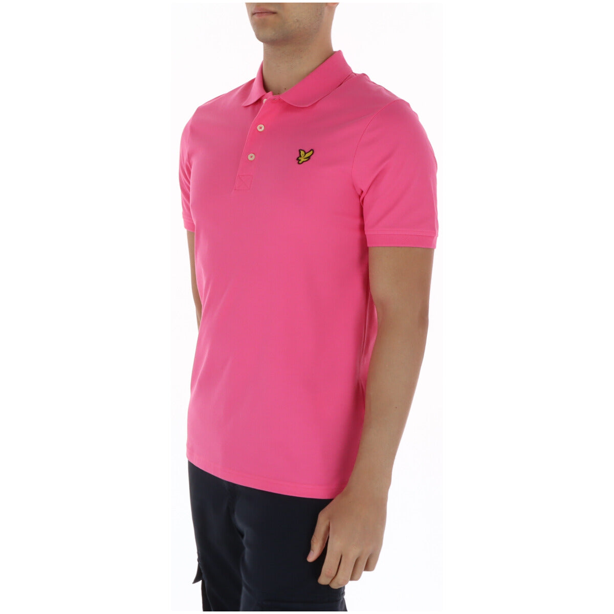 Lyle & Scott Polo Uomo Lyle & Scott SP400VOG pink  pink