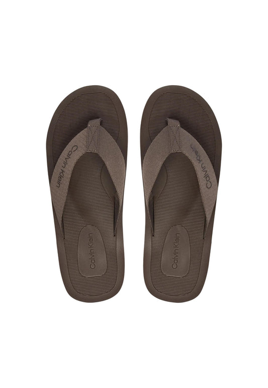 Calvin Klein Ciabatte Uomo Calvin Klein HM0HM02106 brown  brown