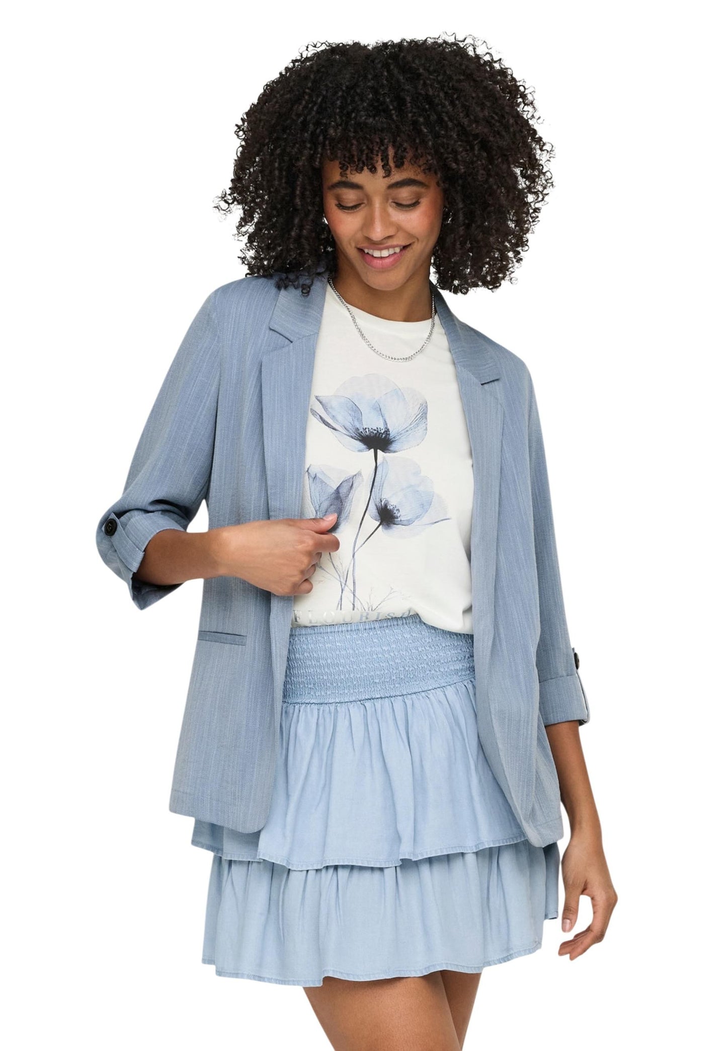 Only Giacca Donna Only 15308084 light blue  light blue