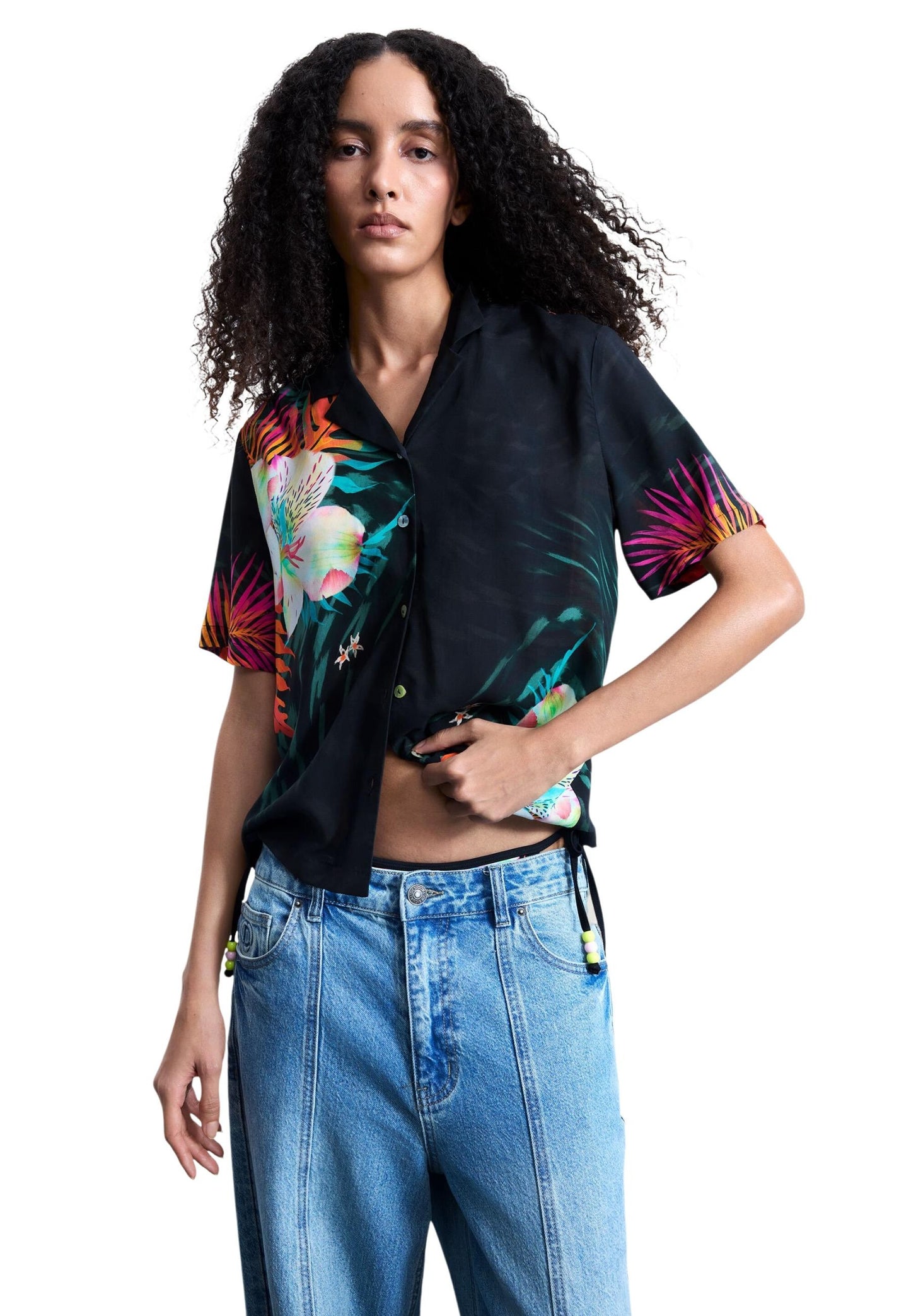 Desigual Camicia Donna Desigual 26SWCW36 black  black
