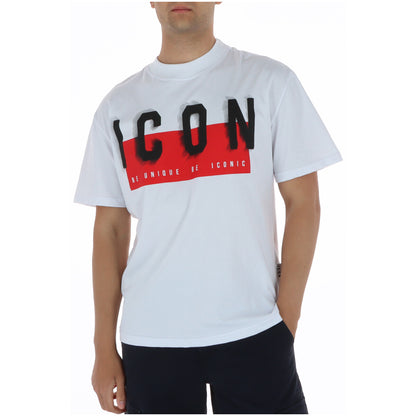 Icon T-Shirt Uomo Icon IUT041 white  white