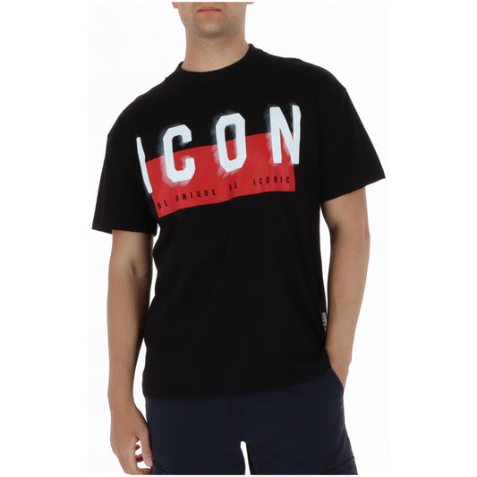 Icon T-Shirt Uomo Icon IUT041 black  black