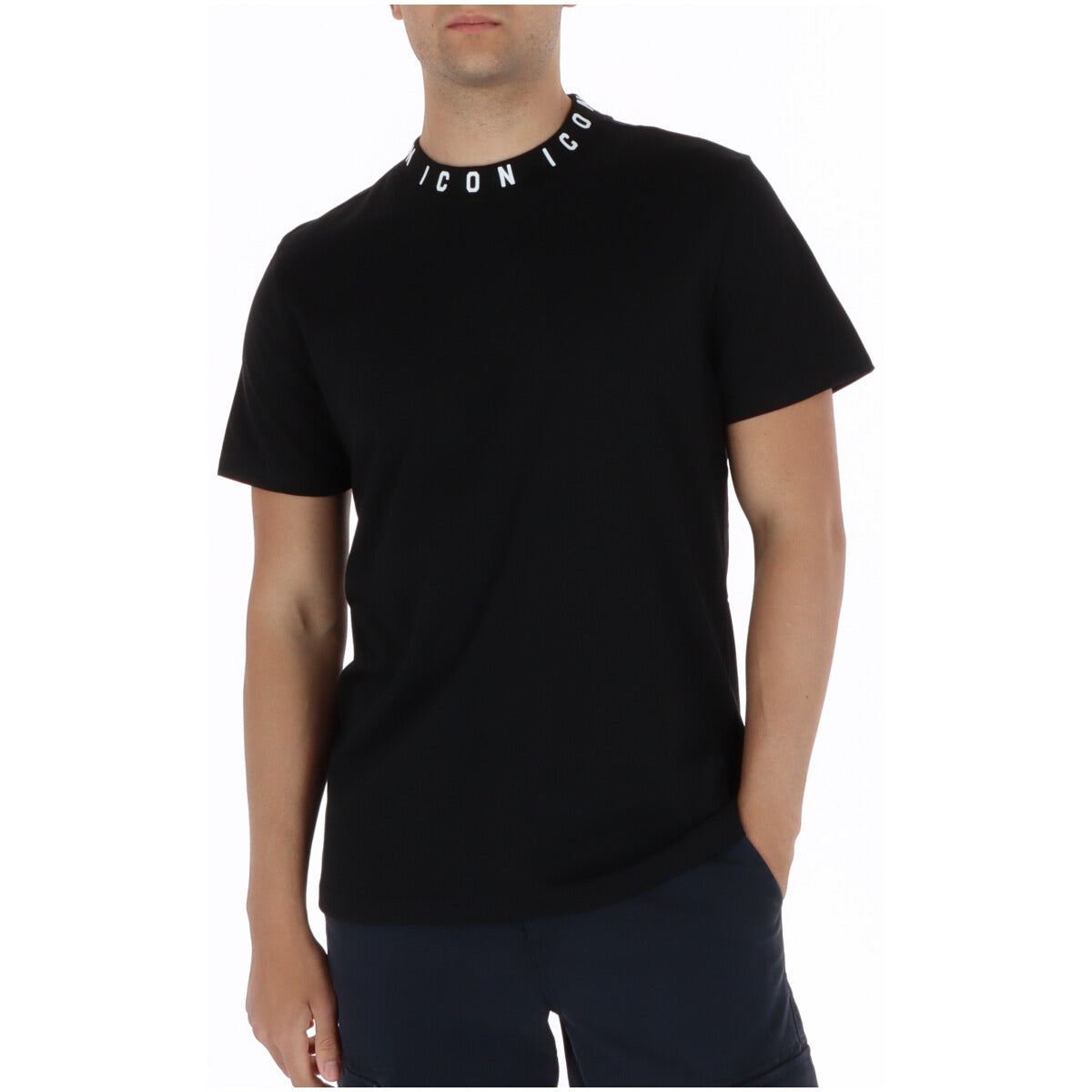 Icon T-Shirt Uomo Icon IUT042 black  black