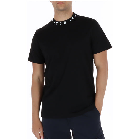 Icon T-Shirt Uomo Icon IUT042 black  black
