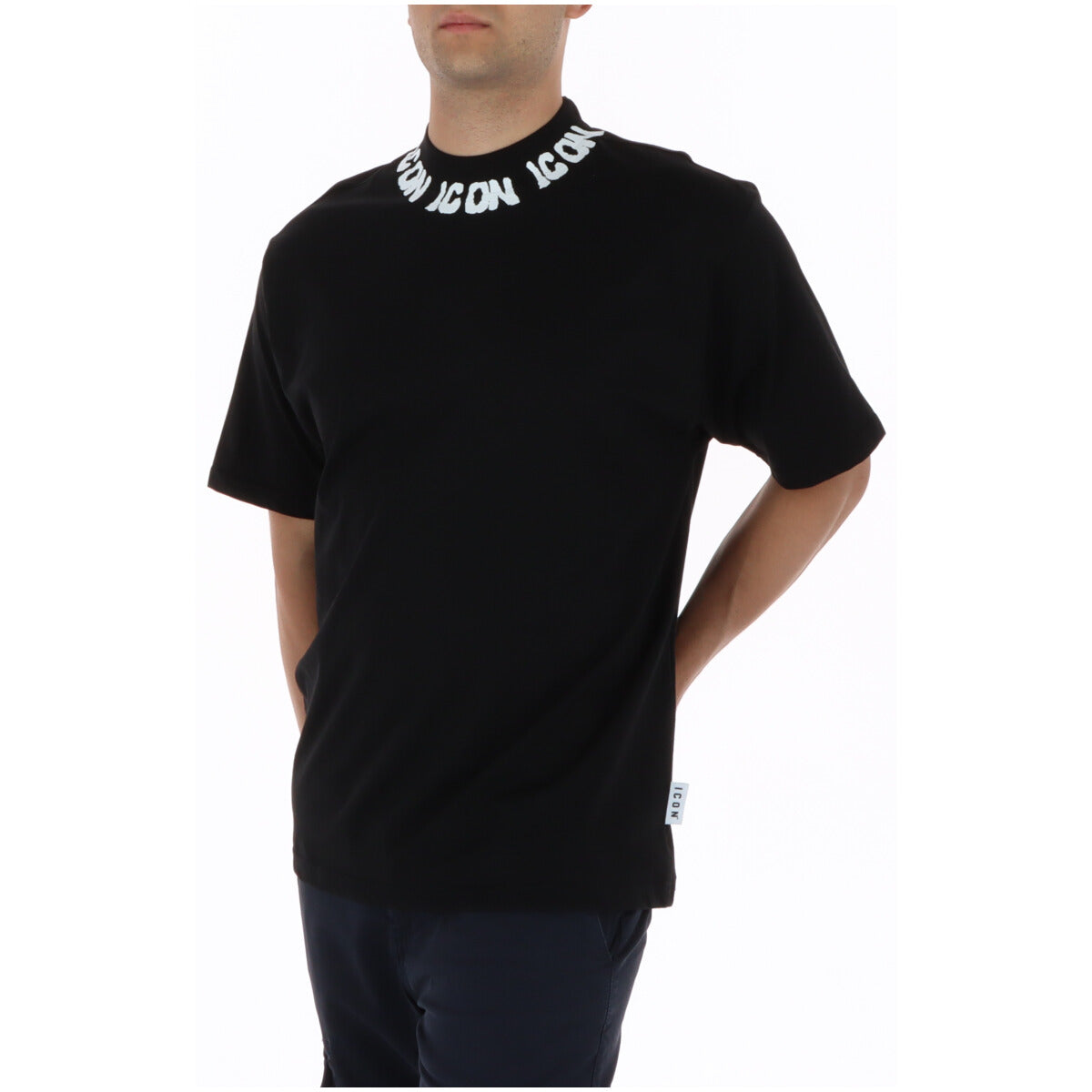 Icon T-Shirt Uomo Icon IUT028 black  black