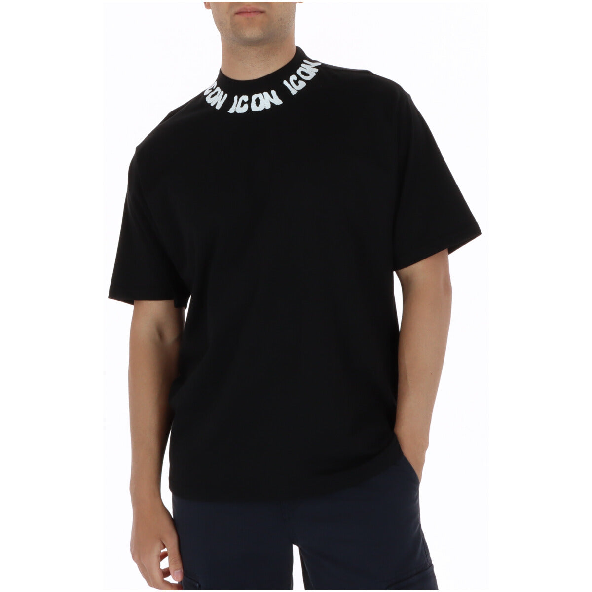 Icon T-Shirt Uomo Icon IUT028 black  black