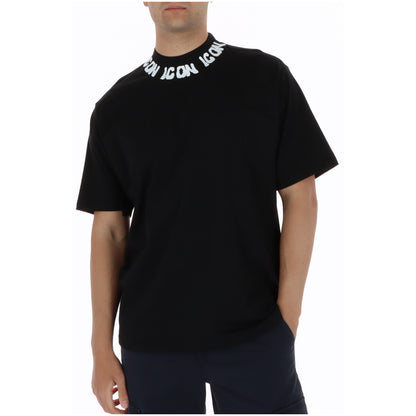 Icon T-Shirt Uomo Icon IUT028 black  black