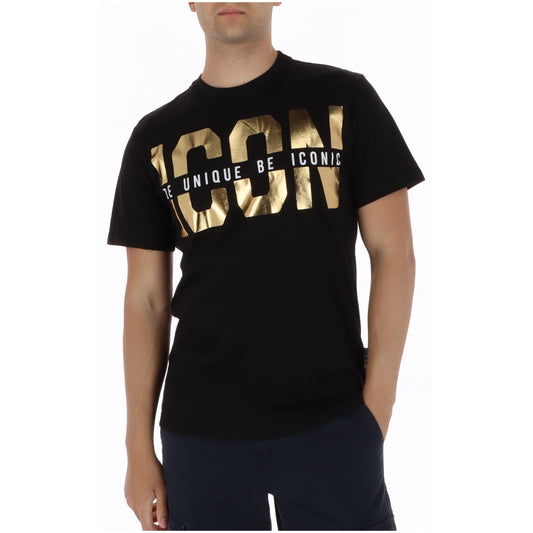 Icon T-Shirt Uomo Icon IUT022 black  black