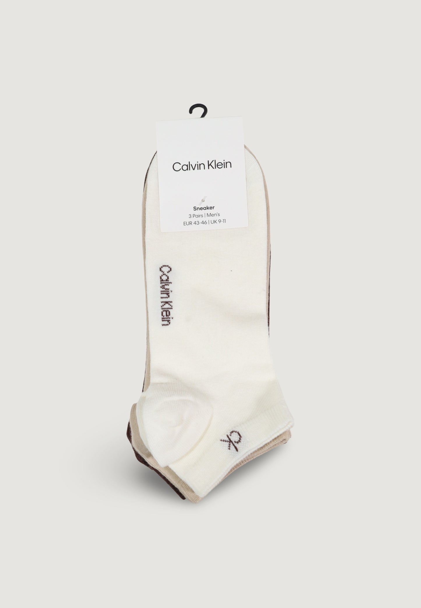 Calvin Klein Intimo Uomo Calvin Klein CK MEN SNEAKER 3P beige  beige