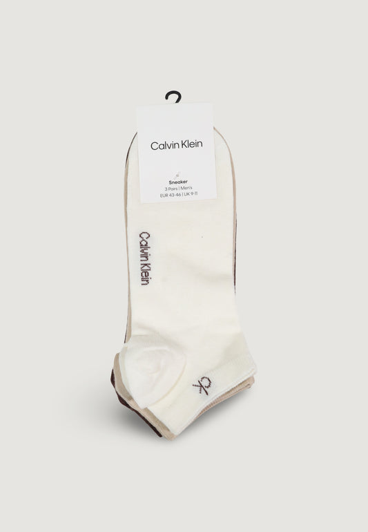 Calvin Klein Intimo Uomo Calvin Klein CK MEN SNEAKER 3P beige  beige