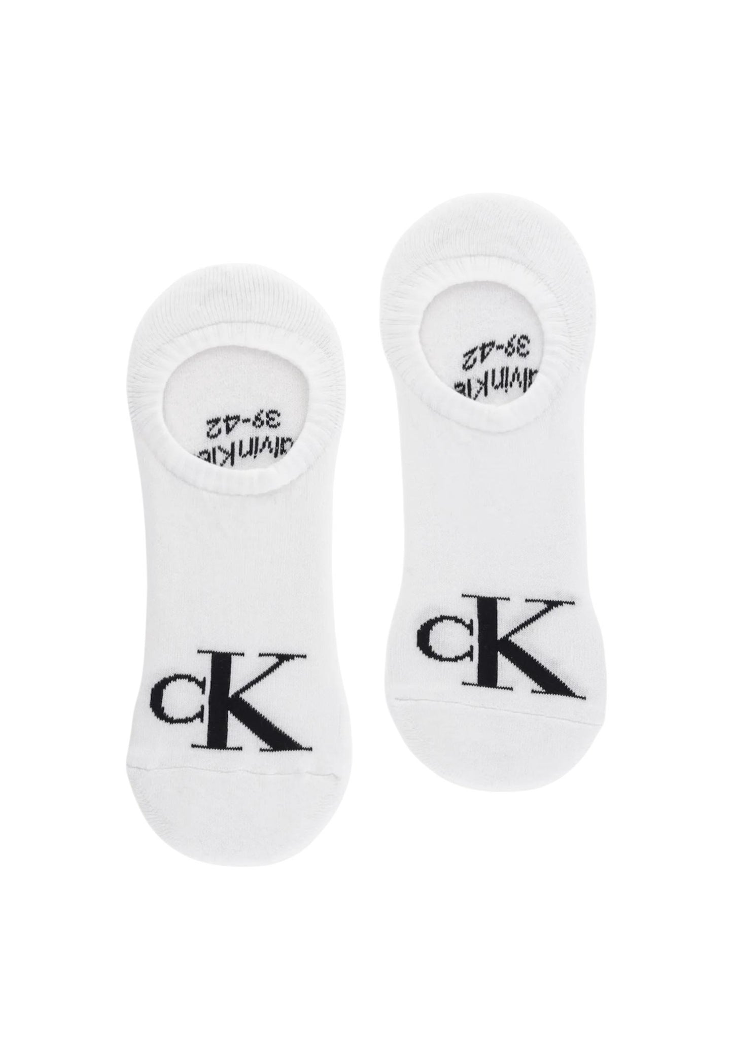 Calvin Klein Jeans Intimo Uomo Calvin Klein Jeans CKJ MEN FOOTIE HIGH CUT 2P MONOGR white  white