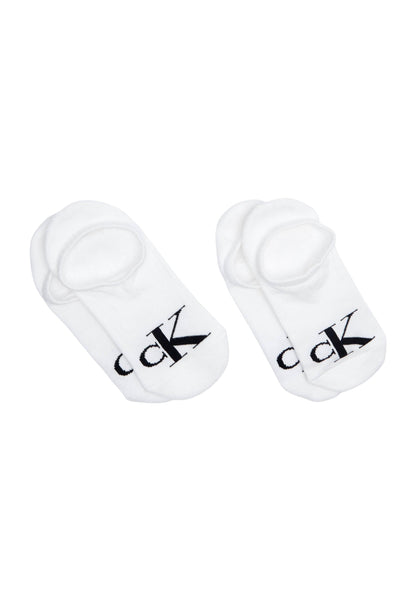 Calvin Klein Jeans Intimo Uomo Calvin Klein Jeans CKJ MEN FOOTIE HIGH CUT 2P MONOGR white  white