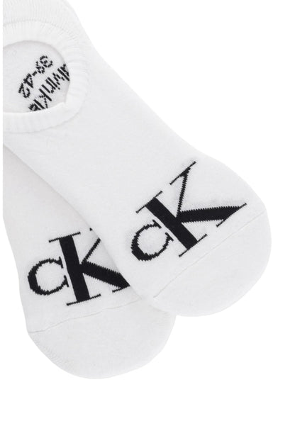 Calvin Klein Jeans Intimo Uomo Calvin Klein Jeans CKJ MEN FOOTIE HIGH CUT 2P MONOGR white  white