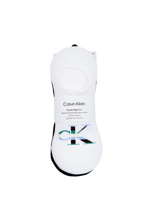 Calvin Klein Jeans Intimo Uomo Calvin Klein Jeans CKJ MEN FOOTIE HIGH CUT 2P MONOGR black  black