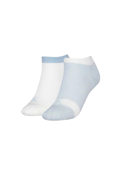 Calvin Klein Jeans Intimo Donna Calvin Klein Jeans CKJ WOMEN SNEAKER 2P GLOSSY light blue  light blue