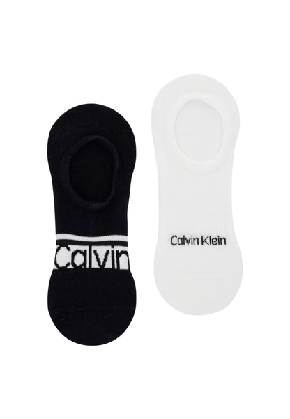 Calvin Klein Jeans Intimo Uomo Calvin Klein Jeans CK MEN FOOTIE HC 2P LOGO STRIP black  black