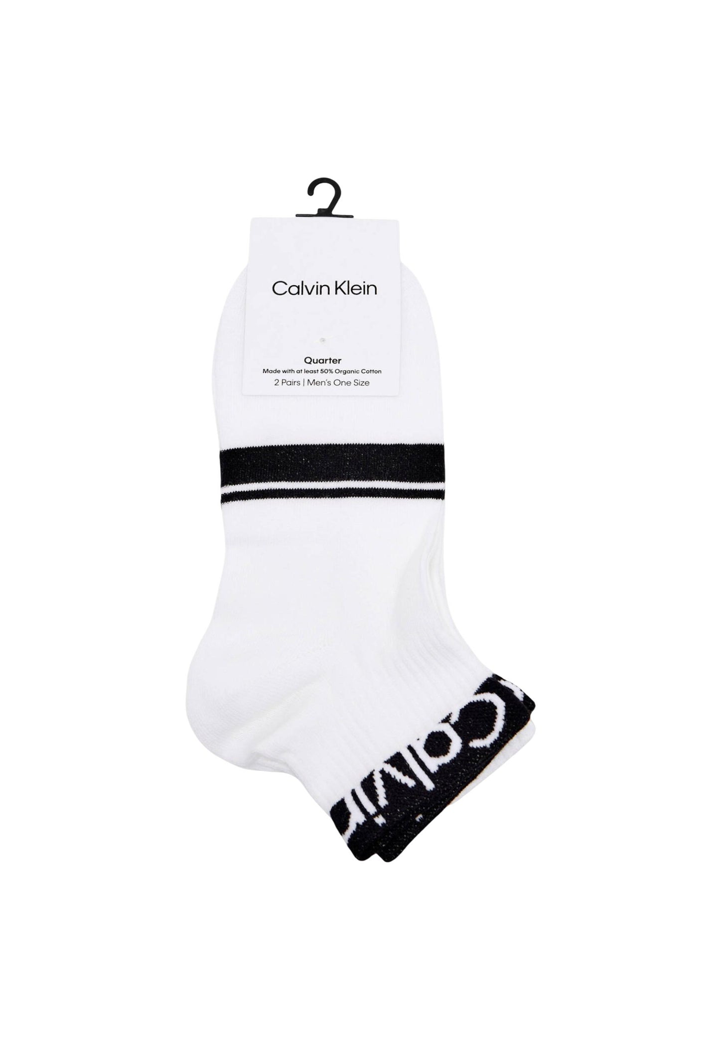 Calvin Klein Jeans Intimo Uomo Calvin Klein Jeans CK MEN QUARTER 2P LOGO STRIPE white  white