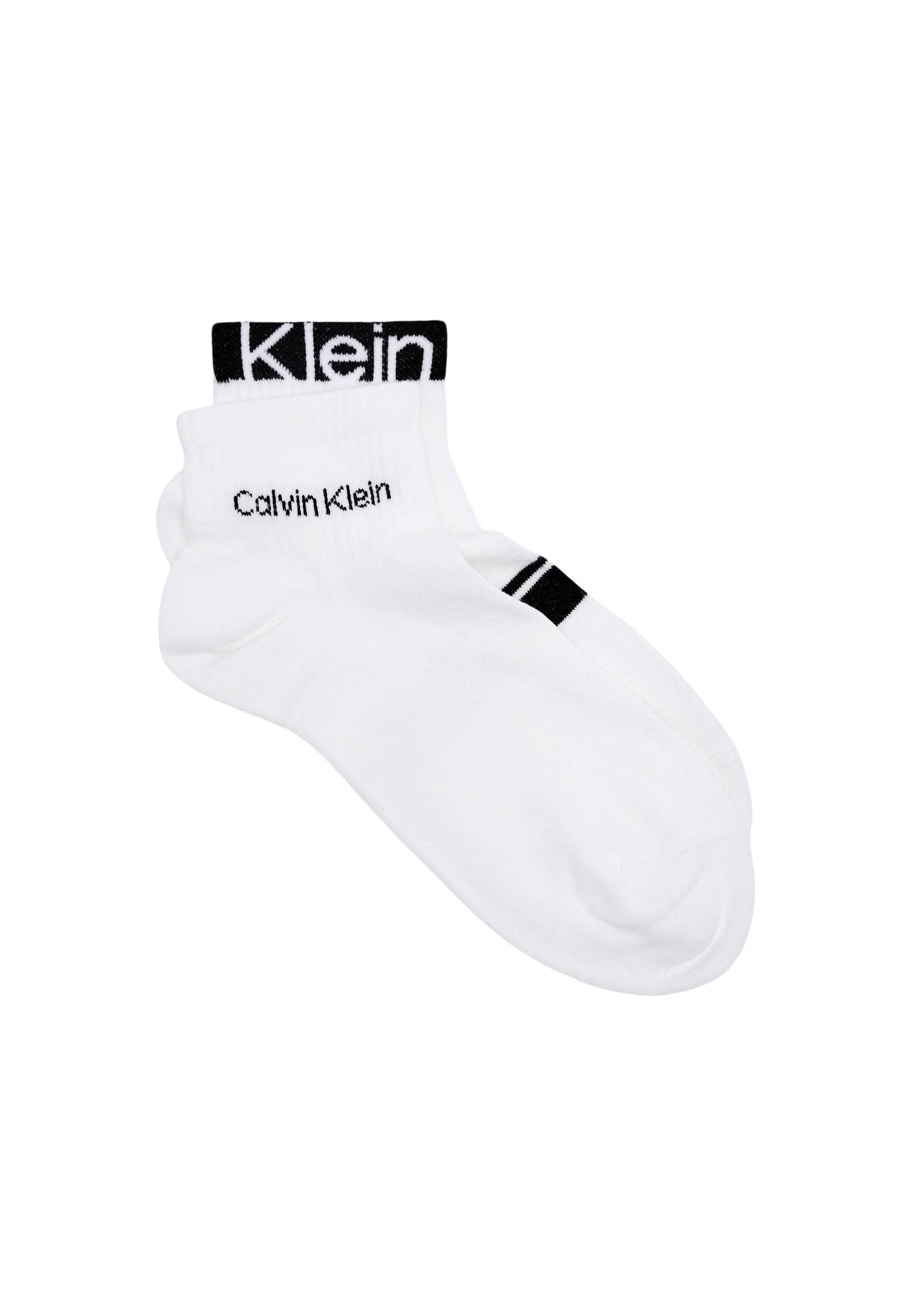 Calvin Klein Jeans Intimo Uomo Calvin Klein Jeans CK MEN QUARTER 2P LOGO STRIPE white  white