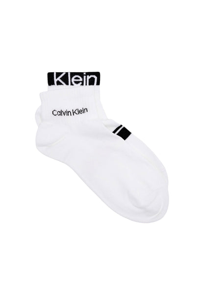 Calvin Klein Jeans Intimo Uomo Calvin Klein Jeans CK MEN QUARTER 2P LOGO STRIPE white  white