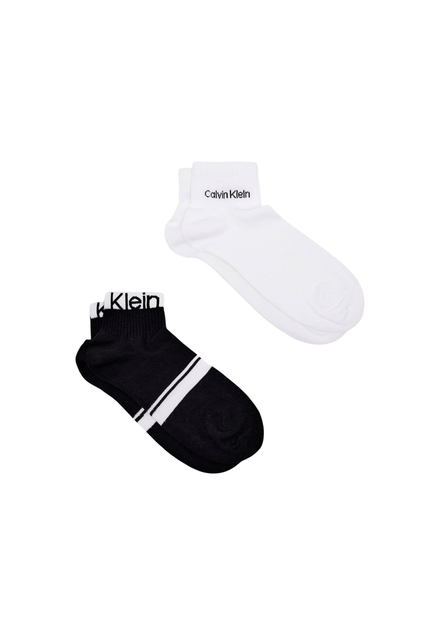 Calvin Klein Jeans Intimo Uomo Calvin Klein Jeans CK MEN QUARTER 2P LOGO STRIPE black  black