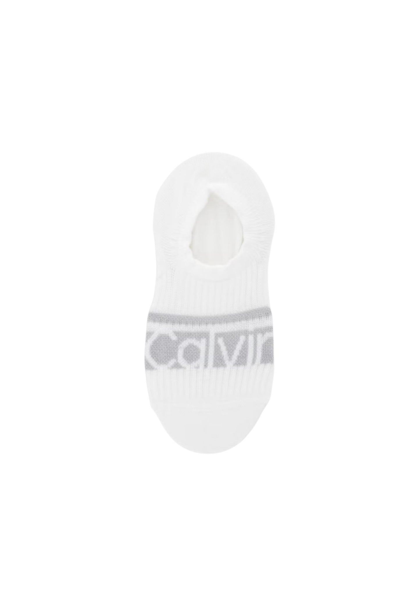 Calvin Klein Jeans Intimo Donna Calvin Klein Jeans CK WOMEN FOOTIE HC 2P LOGO STR white  white
