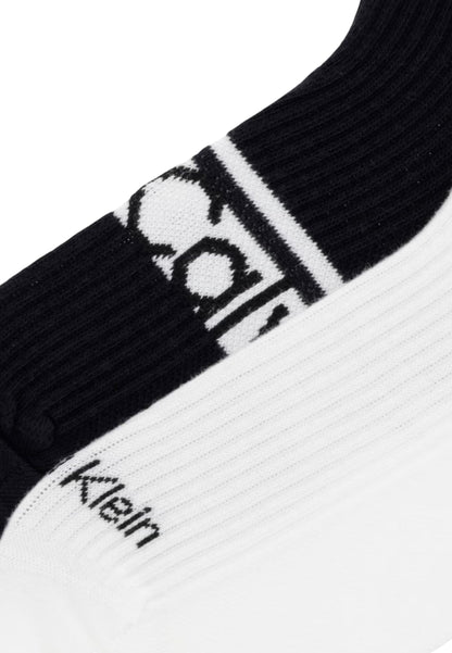 Calvin Klein Jeans Intimo Donna Calvin Klein Jeans CK WOMEN SNEAKER 2P LOGO STRIP black  black