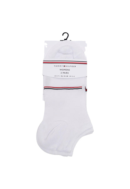 Tommy Hilfiger Intimo Donna Tommy Hilfiger TH WOMEN SNEAKER 2P MESH white  white