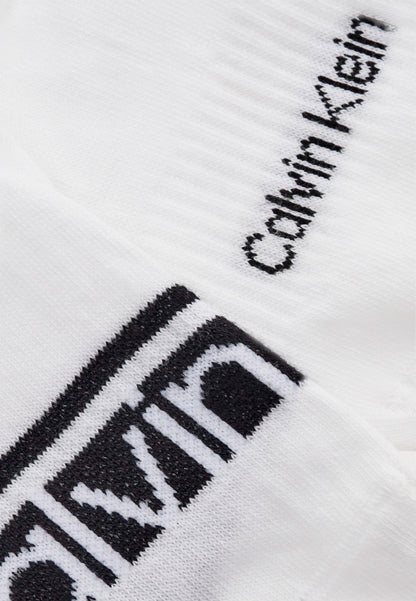 Calvin Klein Jeans Intimo Uomo Calvin Klein Jeans CK MEN FOOTIE HC 2P LOGO STRIP white  white