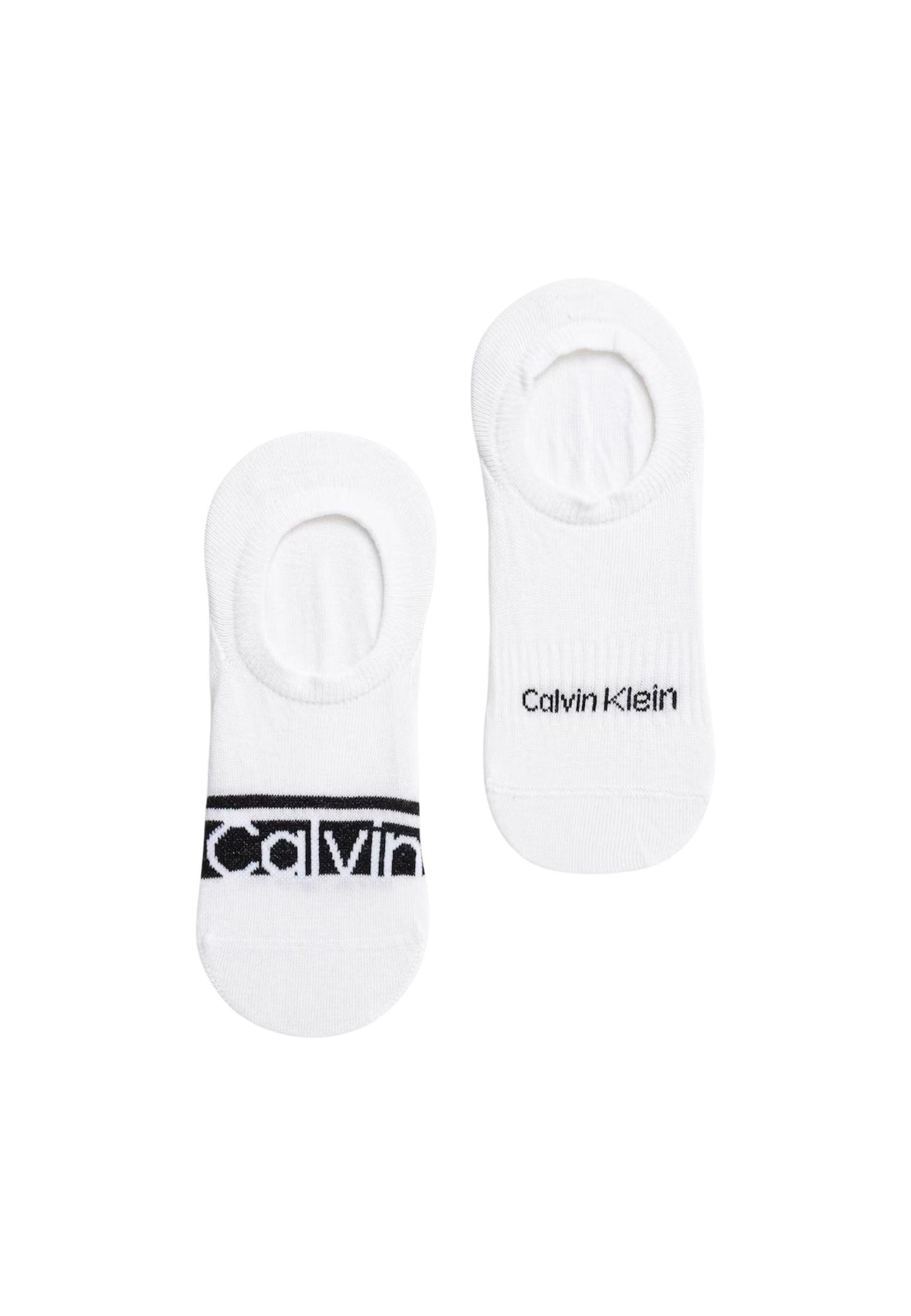 Calvin Klein Jeans Intimo Uomo Calvin Klein Jeans CK MEN FOOTIE HC 2P LOGO STRIP white  white