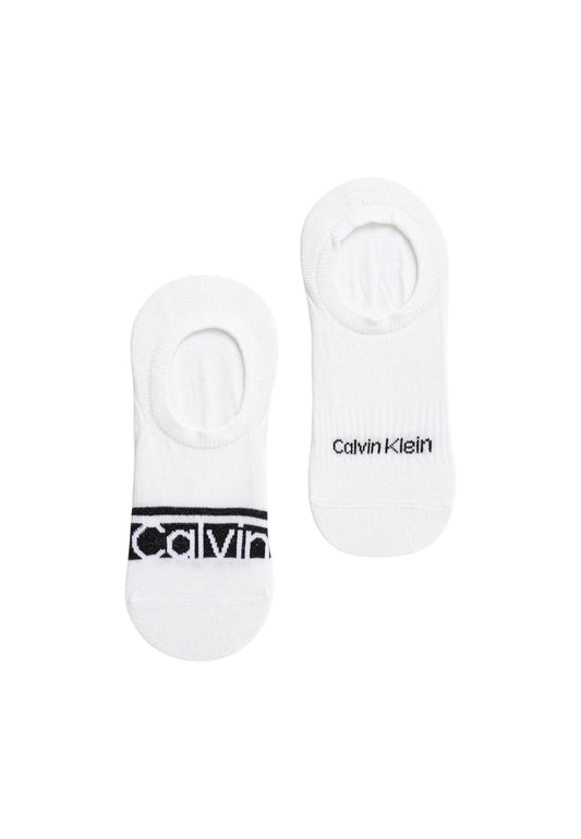 Calvin Klein Jeans Intimo Uomo Calvin Klein Jeans CK MEN FOOTIE HC 2P LOGO STRIP white  white