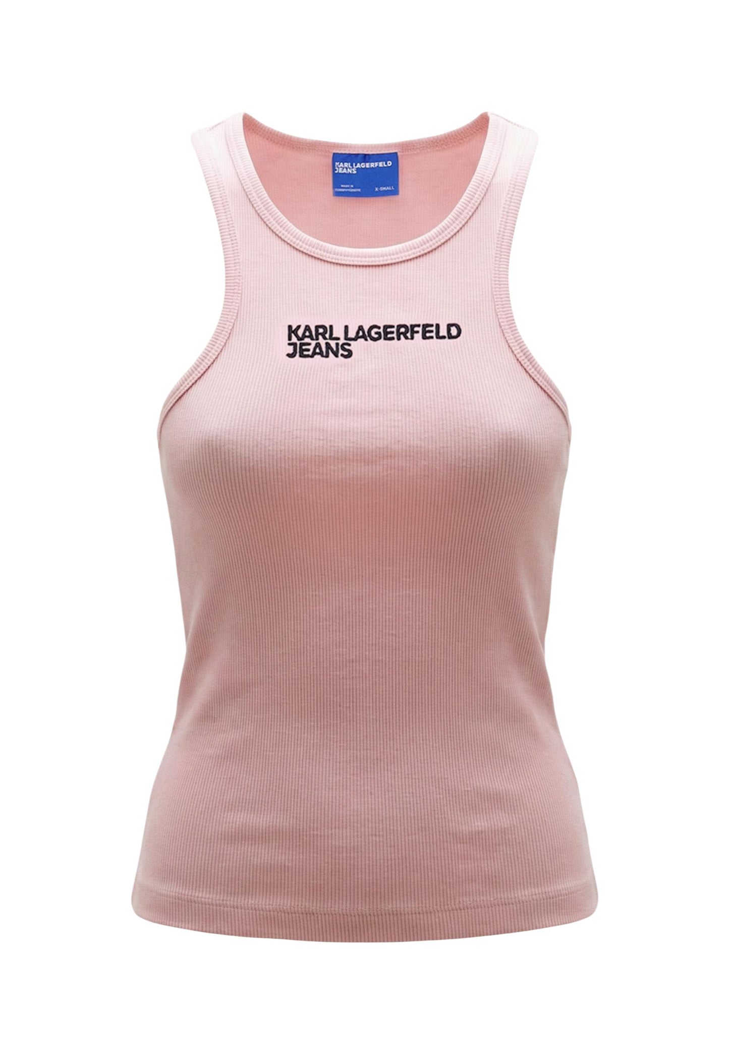 Karl Lagerfeld Jeans Canotta Donna Karl Lagerfeld Jeans KLJ Ribbed pink  pink