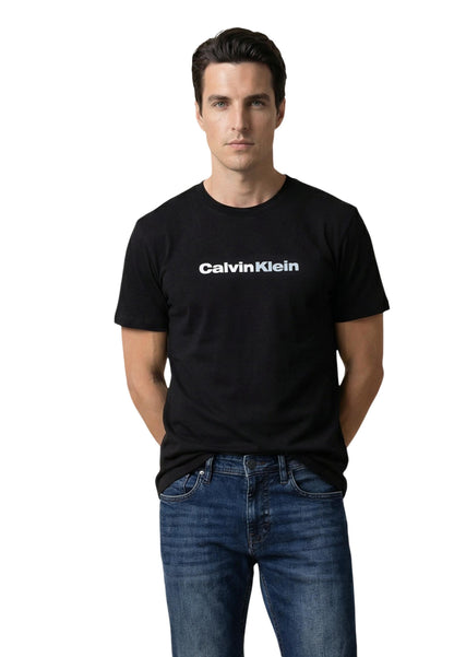 Calvin Klein Jeans T-Shirt Uomo Calvin Klein Jeans 30S EU WHOLESALE black  black
