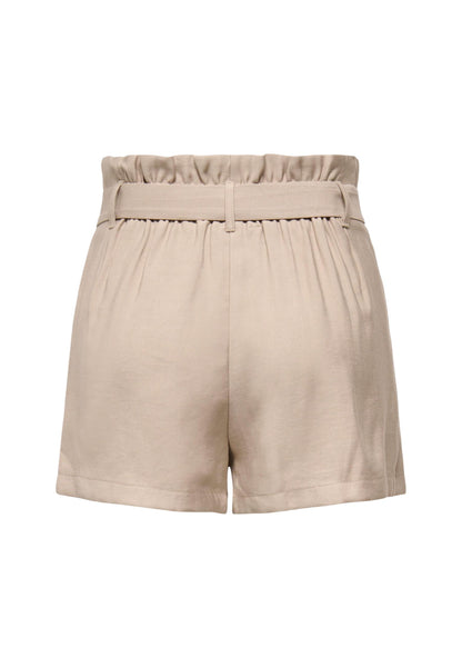 Only Shorts Donna Only Onllalia Hw Belt Shorts Pnt beige  beige