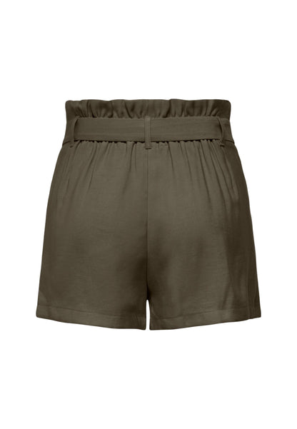 Only Shorts Donna Only Onllalia Hw Belt Shorts Pnt green  green
