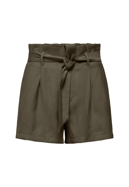 Only Shorts Donna Only Onllalia Hw Belt Shorts Pnt green  green