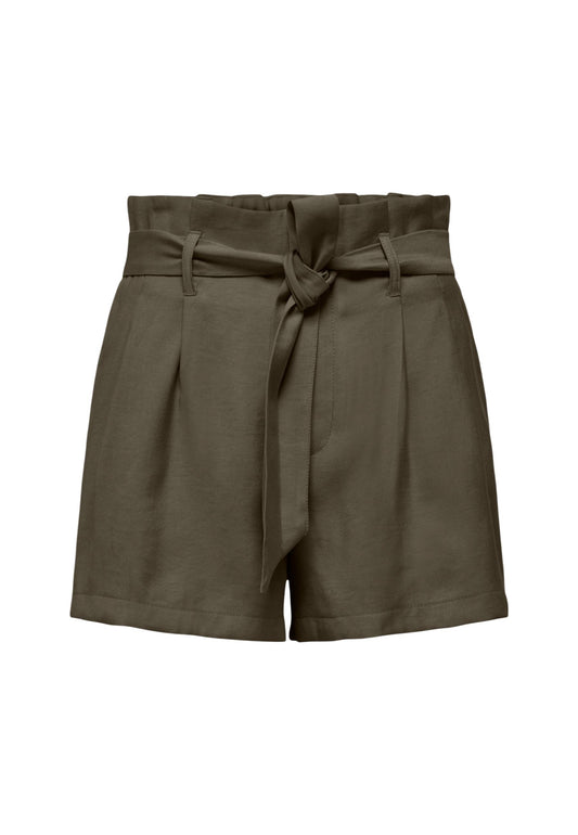 Only Shorts Donna Only Onllalia Hw Belt Shorts Pnt green  green