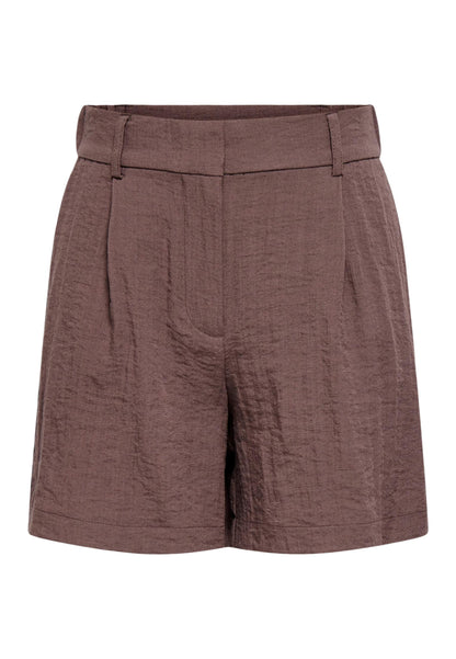 Only Shorts Donna Only Onlita Hw Linen Look Shorts Tlr brown  brown