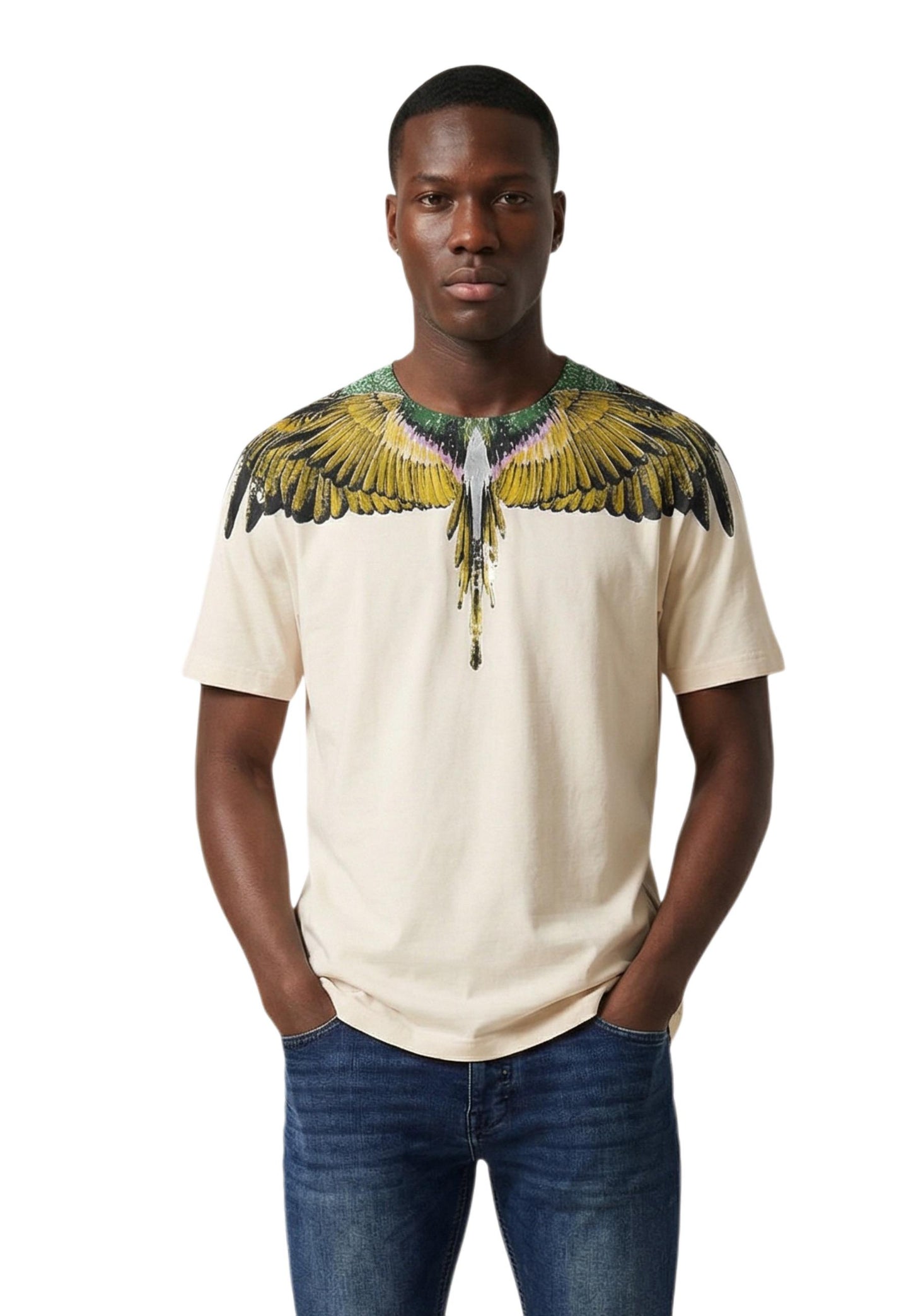County Of Milan T-Shirt Uomo County Of Milan  beige  beige