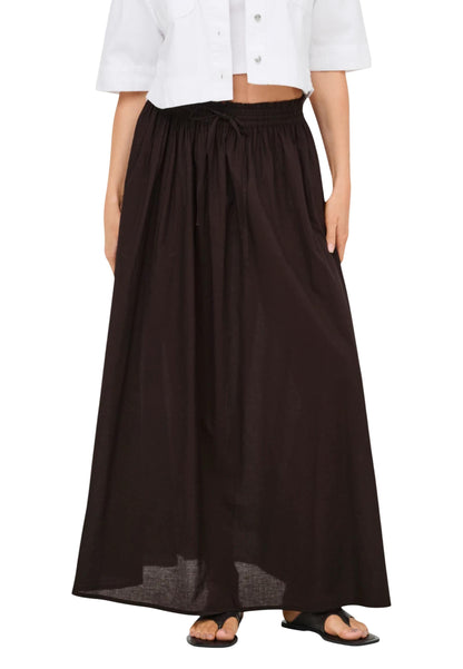 Jacqueline De Yong Gonna Donna Jacqueline De Yong Jdydiego Hw Maxi Skirt Wvn brown  brown