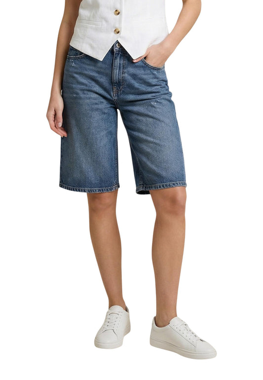 Only Shorts Donna Only Onlshiloh Mw Wide Dnm Tai blue  blue