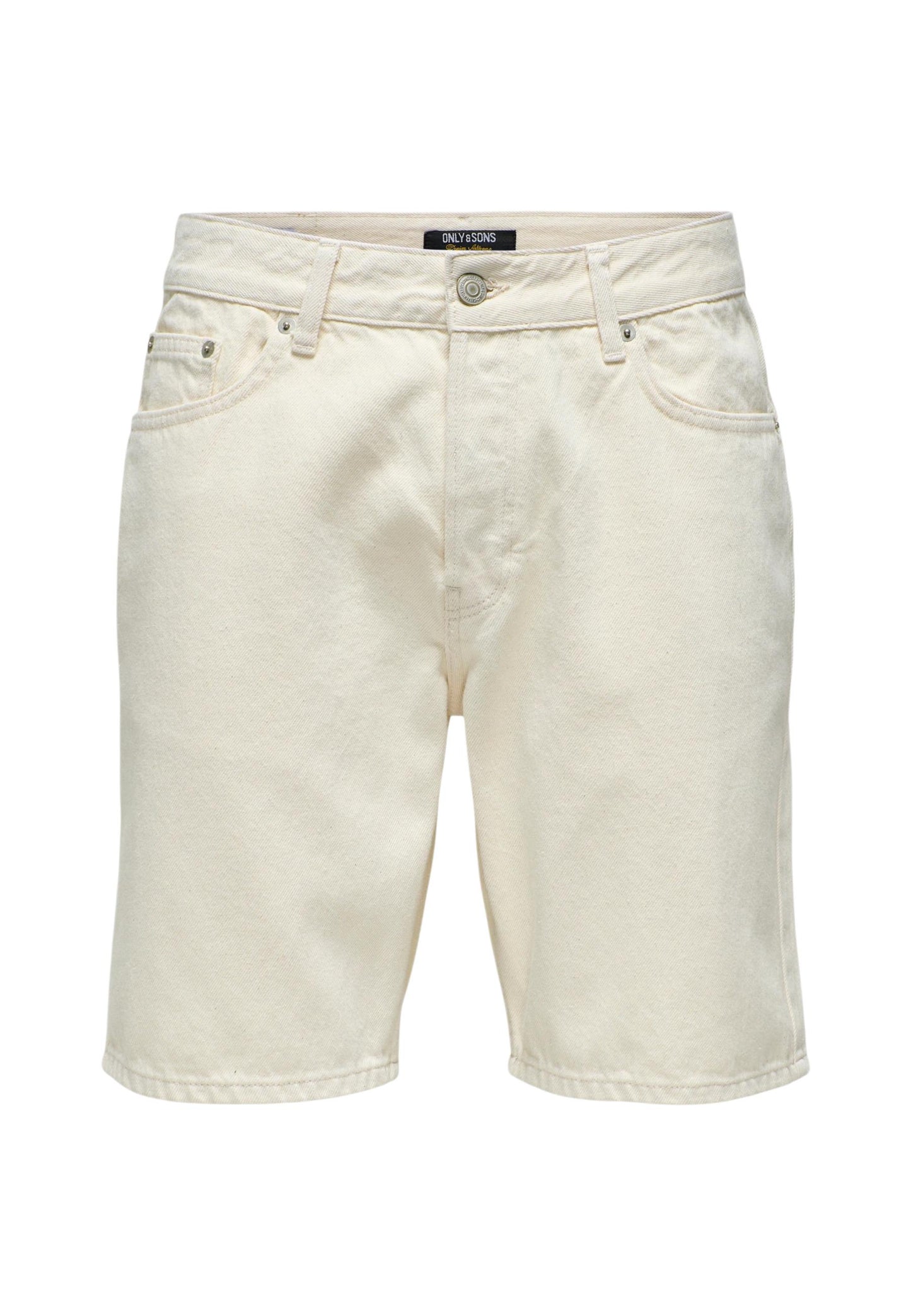 Only & Sons Bermuda Uomo Only & Sons Onsedge Ecru 2044 Pim Dnm Noos beige  beige