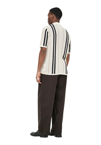 Only & Sons Polo Uomo Only & Sons Onsleon Reg Ss Shirt Knit beige  beige