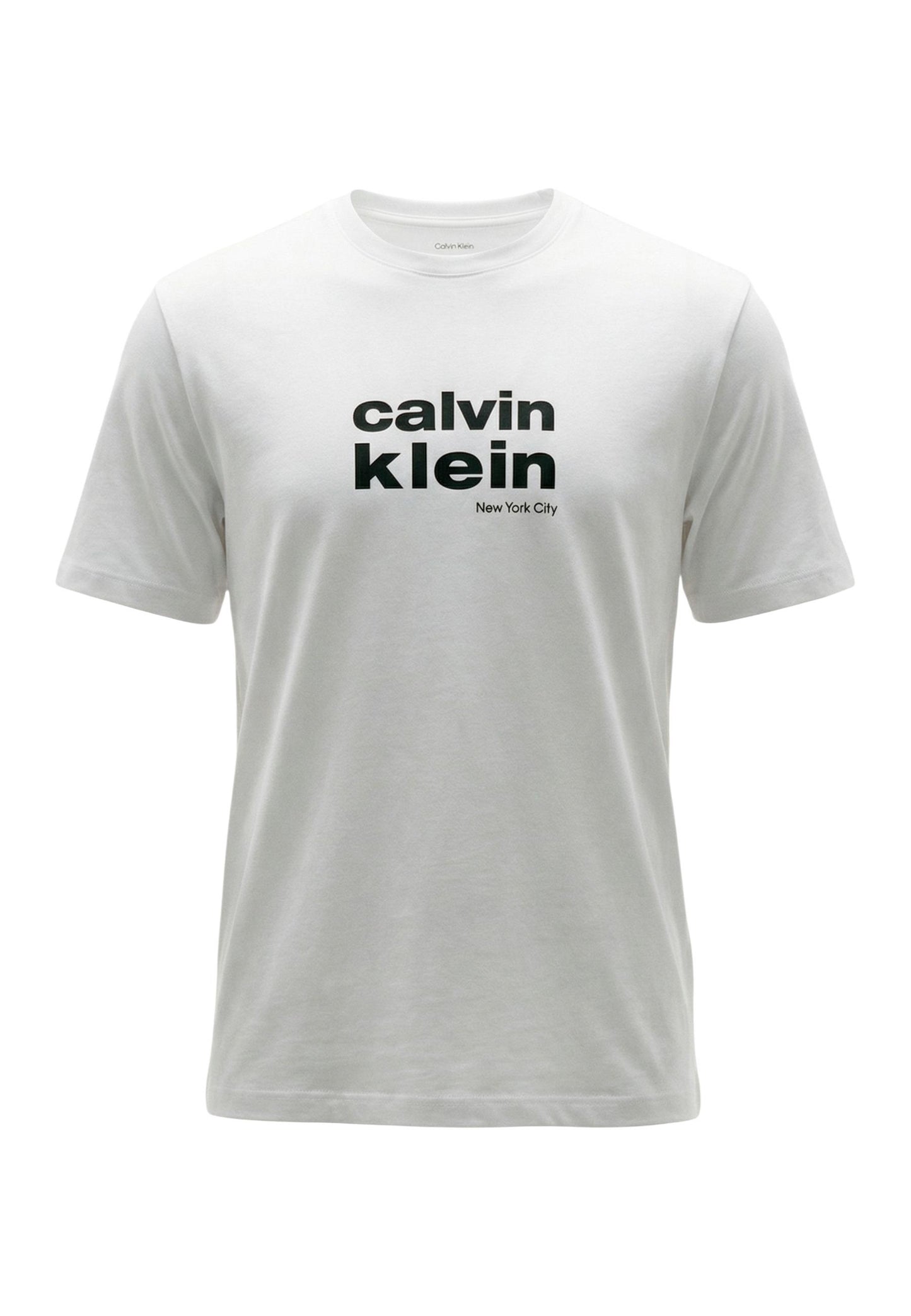 Calvin Klein Jeans T-Shirt Uomo Calvin Klein Jeans SS 30S WHSL CKJ JERS white  white