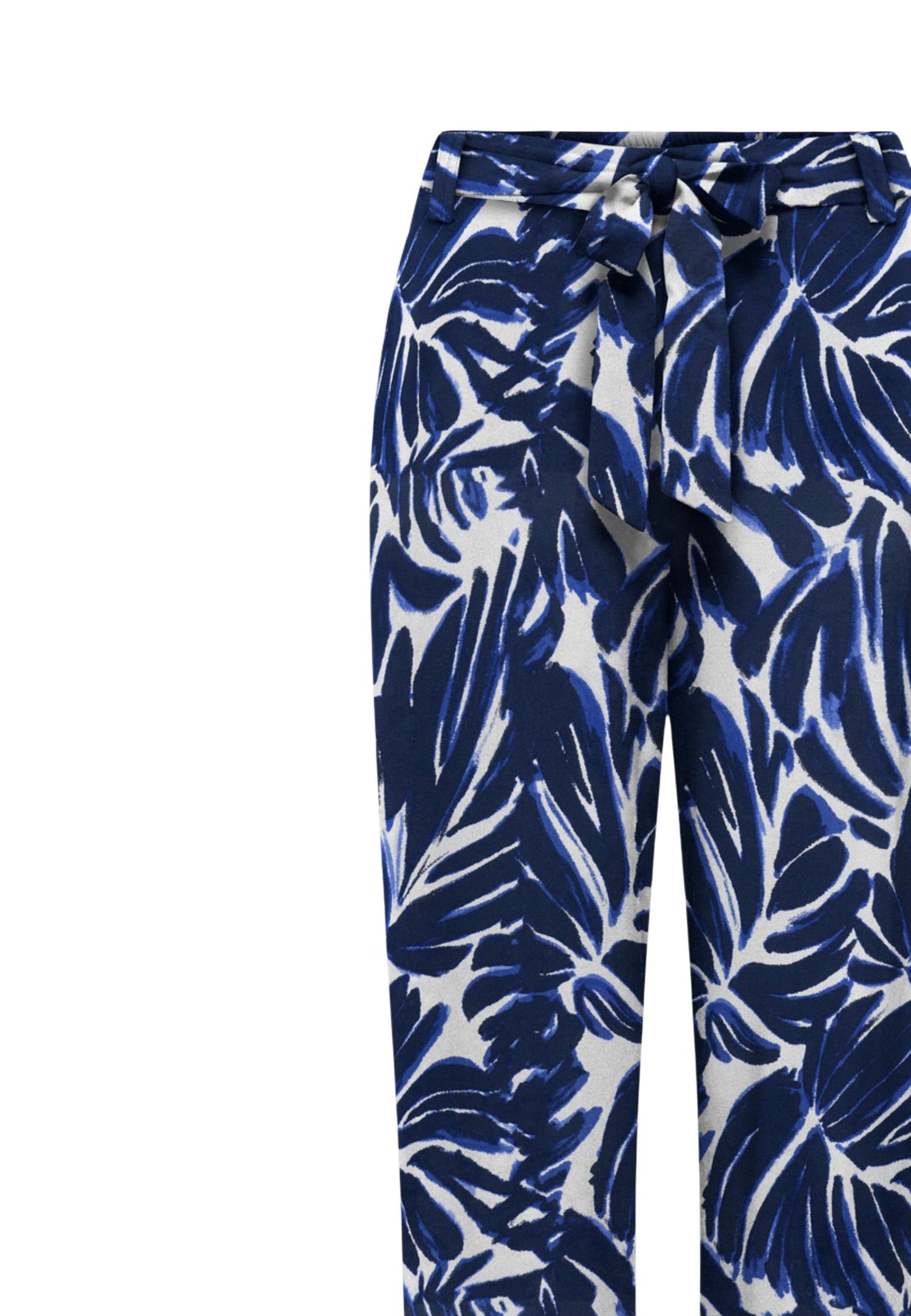 Only Pantaloni Donna Only ONLNOVA LIFE VIS PALAZZO PANT WVN blue  blue