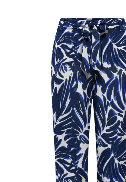 Only Pantaloni Donna Only ONLNOVA LIFE VIS PALAZZO PANT WVN blue  blue