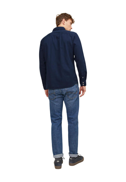 Jack Jones Camicia Uomo Jack Jones JJESHERIDAN L/S NOOS blue  blue